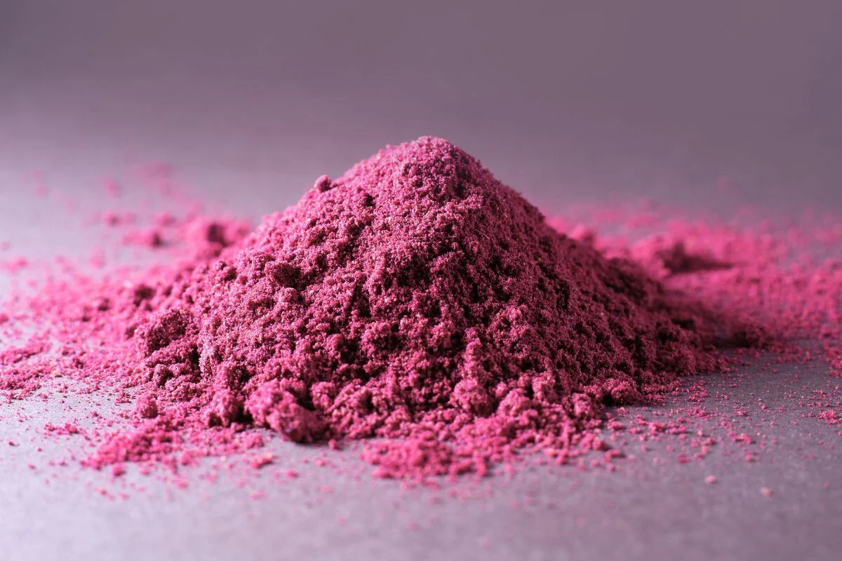 A pile of pink powder sold as pink cocaine